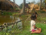 Vilarejo Flowimari Khalashi, em Khulna