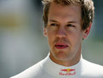 O alemo Sebastian Vettel, da RBR, conquistou a pole position