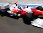 O italiano Jarno Trulli, da Toyota, ficou na quinta posio