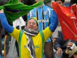 A torcida gacha tambm estava presente, e comemorou a goleada