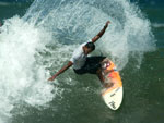 O cearense Messias Flix foi o vice-campeo da segunda etapa do SuperSurf 2009