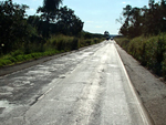 BR 267, no trajeto entre Presidente Prudente (SP) e Dourados (MS)