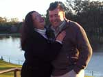 Eliane e Jonas esto juntos h 16 anos e com casamento marcado. &quot;Estamos nos amando cada dia mais&quot;, conta Eliane