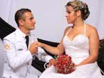 Romantismo no casamento do Marcio da Rosa Alves com a Patrcia