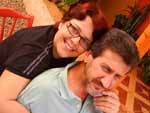 &quot;Eu e meu marido! Eternos namorados, juntos h 24 anos&quot;, Jaqueline Dalla Cort Cantelli 