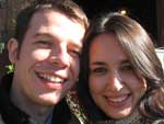 Claudia Freiberger: &quot;Claudia, Matheus e muito amor! Foto na Ferrovia do Vinho, Carlos Barbosa, RS&quot;