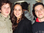 Bruno Rovani, Gabriela Malaquias e Miguel Brum