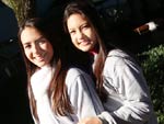 Ana Carolina Ledoux Galiazzo e Letcia de Moraes Pereira