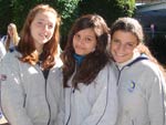 Thayse Helena Pinheiro, Mayara Hinckel Schulz e Andercleia da Silva