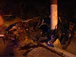 No acidente morreu a motorista do veculo, Cristina Miranda de Albuquerque, 33 anos