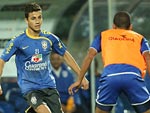 Nilmar marcou um dos gols do Brasil