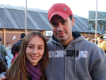 Bibiana Fantinel e Gabriel Dina