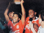 Inter Campeo da Copa do Brasil de 1992, com vitria de 1 a 0 sobre o Fluminense no Estdio Beira-Rio