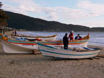 Bombas, no Litoral Norte, amanheceu com sol