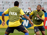 Time de Robinho enfrentou o time de Kak em um recreativo em Pretoria