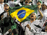 A torcida do Palmeiras foi at Montevidu acreditando na classificao do time paulista