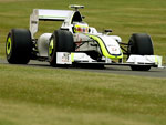 O lder do campeonato Jenson Button marcou apenas o sexto tempo e ter sua pior posio de largada em 2009