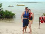 &quot;A Praia de Muro Alto  um lugar maravilhoso de guas calmas, timo para praticar esportes aquticos&quot;
