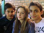 Rodrigo Souza, Dayanne Marche e Pedro Couto