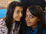 Raicka Rodrigues e Jessica Ribeiro