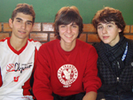 Thales Castro, Luiz Henrique Lopes e Bernardo Noal