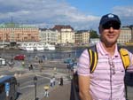 Roberto Oliveira, de Balne�rio Cambori�, em Estocolmo (Su�cia) - Agosto de 2008