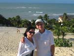 Nilva e Del�rio Oechsler, de Blumenau, em Natal (Rio Grande do Norte) - Maio de 2009