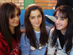 Roberta Mezech, Luiza Souza e Giullia Nunes