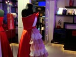 Manequim leva criao de Bruna Rosa, filha da arquiteta Edilene Melo