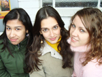 Larissa Fernandes, Barbara Maldonado e Claudy Mentges