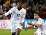 Aps lanamento, Jozy Altidore abriu o placar para os Estados Unidos
