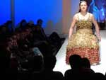 Desfile de materiais alternativos - noite de tera-feira