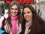 Larissa Carvalho e Juliana Brauner