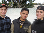 Henrique Mesquita, Osni Junior e Lucas Andrade