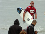 Mick Fanning, como em 2007, preferiu ficar hospedado na Praia da Vila