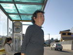 Iplacides Silva Flor aguardava nibus no bairro Ingleses