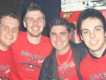 Ricardo Moreno, Pedro Trevisan, Eduardo Beltrame e Danilo Dutra