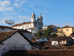 Vista Cidade da cidade mineira de Ouro Preto 
