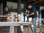 Equipe grava na Fazenda das Minhocas, que faz parte dos Roteiros de Charme Associao de Hotis