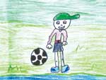 MATEUS DA SILVA CARVALHO, 11 anos, 6 ano, EMEF Ribeiro Cavalo, JARAGU DO SUL