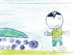 GABRIELE PEREIRA DE LORENA, 10 anos, 4 srie, EMEF Amola Flecha, MAFRA
