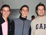 Vinicius Souza, Marcos Ebling e Arthur Bianchini