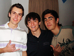 Anderson Thesing, Mauricio Bolzan e Augusto Link