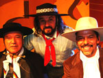Nico Fagundes, Neto Fagundes e Leonel Gomez