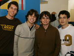 Bruno Luchmann, Tlio Bonilla, Robson Carvalho e Vincius Rausch
