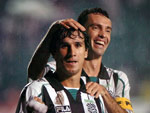 Rafael Coelho marcou o terceiro e comemorou com Fernandes