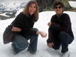 Margit Friesen e Irene Heinrichs, de Balne�rio Cambori�, em Whistler (Canad�) - Julho de 2008