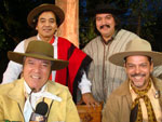 Nen Guedes, Jorge Guedes, Nico Fagundes e Neto Fagundes
