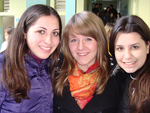 Marilia Maroneze, Anna Toellner e Isabela Menegat