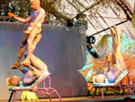 Dentro do tema &quot;Circo Chique&quot;, a Estao Gramado 2009 trouxe  Rua Coberta o espetculo Acqua